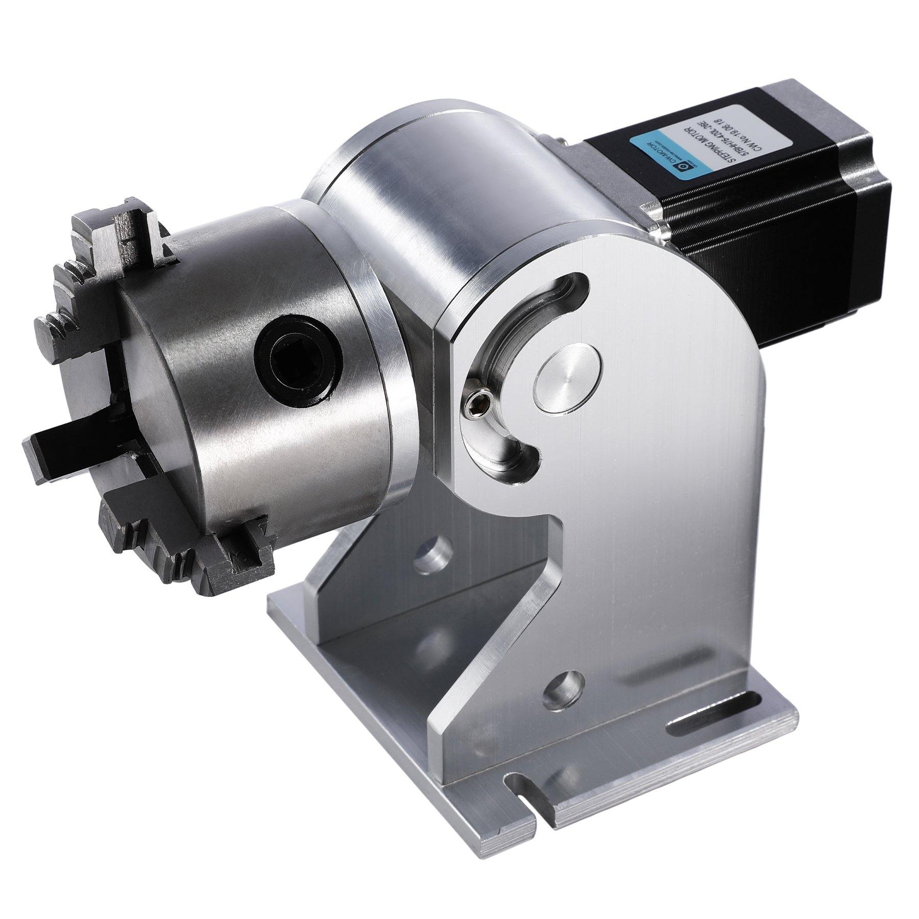 80mm Axe Rotatif - Accessoires Graveurs Laser - OMTech