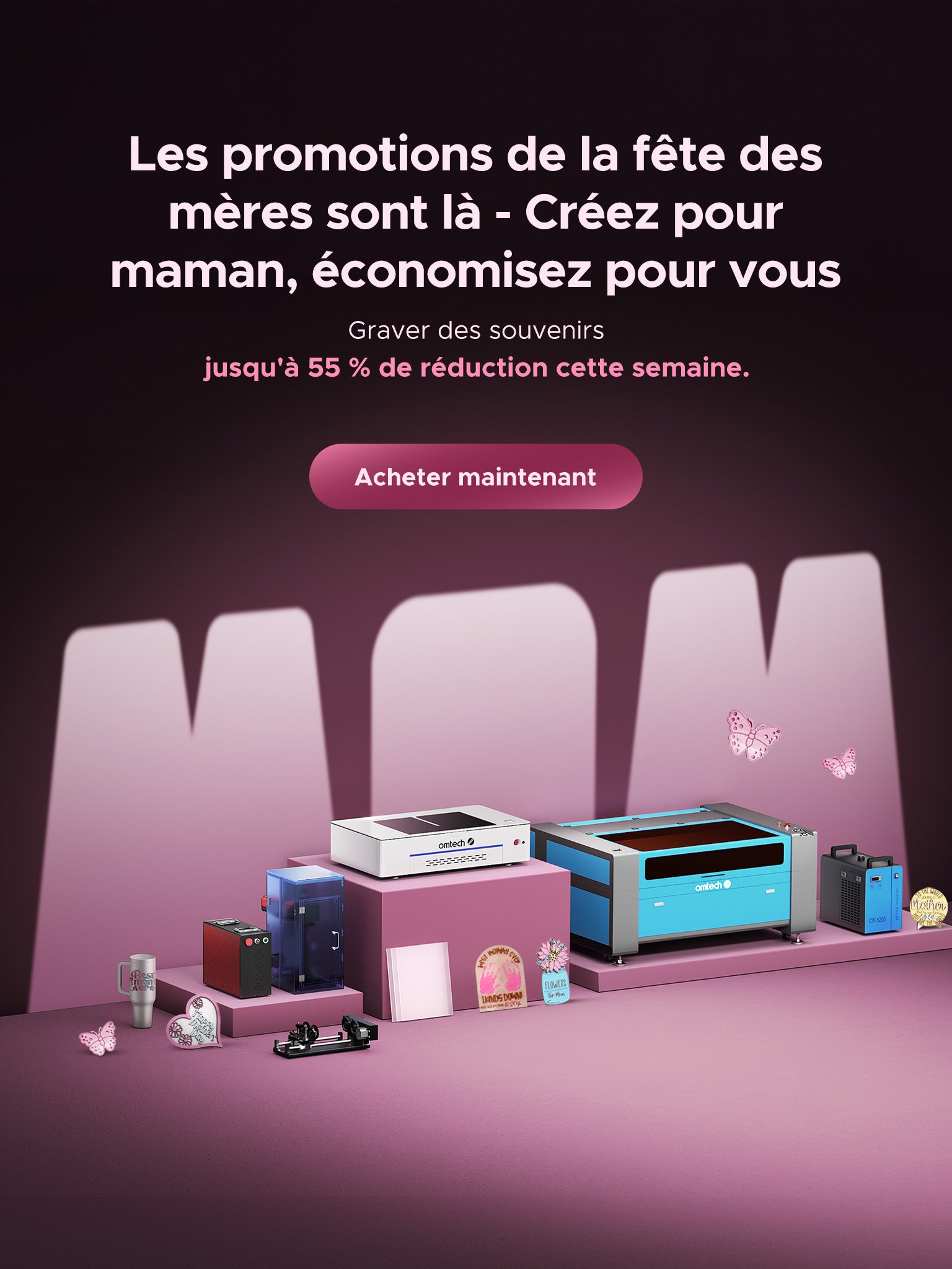 Omtech lasercutter