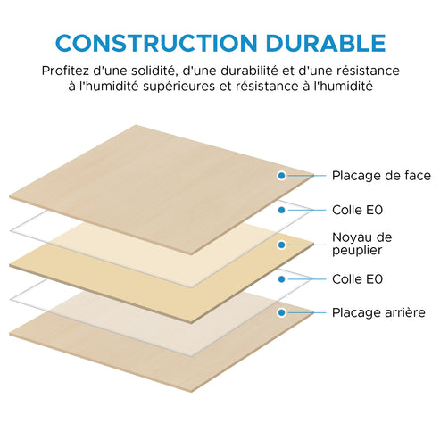 Contreplaqué de 3mm pour Gravure et Découpe Laser