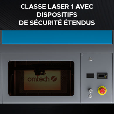 40W Graveur Laser portable & Découpe laser avec surface de gravure de 300x200mm | K40 Plus