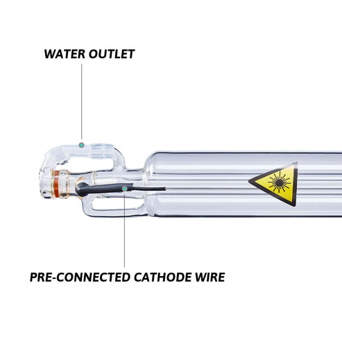 50W CO2 Laser Tube 50W CO2 Laser Tube Graveur laser et decoupe laser