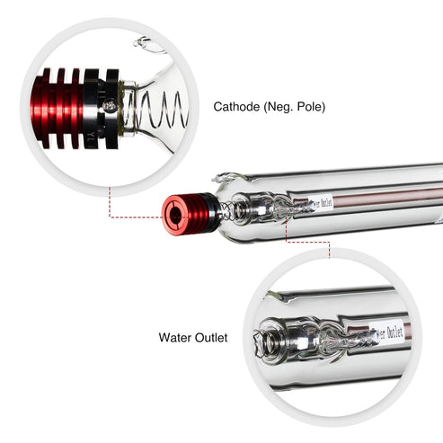 tube laser pour lea graveurs laser CO2